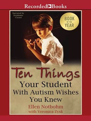 cover image of Ten Things Your Student with Autism Wishes You Knew